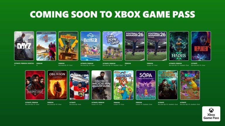 Xbox Game Pass يكشف قائمة ألعاب أبريل 2026 (الدفعة الأولى) — Hades II وOblivion Remastered في الصدارة