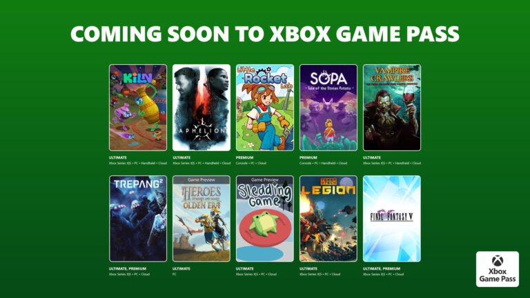 ألعاب جديدة قادمة إلى Xbox Game Pass تشمل Final Fantasy V وAphelion وKiln