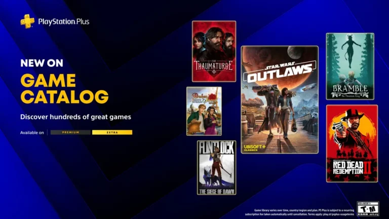 PlayStation Plus Game Catalog لشهر مايو يضيف Star Wars Outlaws وRed Dead Redemption 2