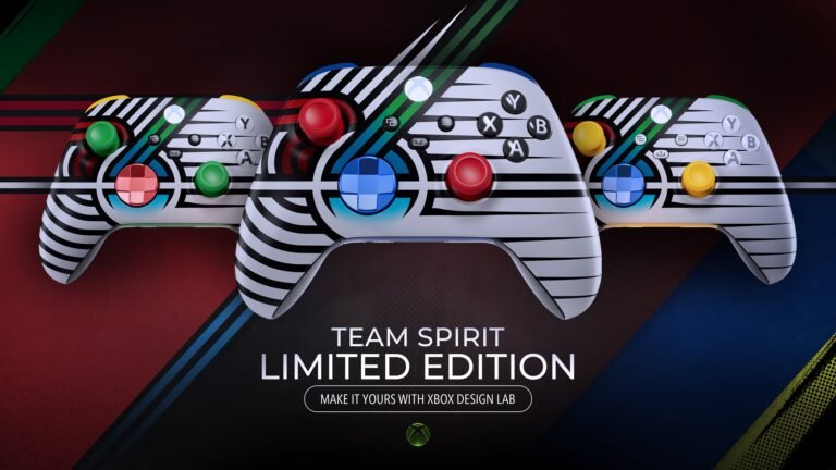 XBOX تكشف يد Team Spirit Limited Edition عبر Xbox Design Lab احتفالًا بأجواء موسم 2026