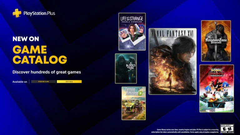 PlayStation Plus Extra وPremium يضيفان Final Fantasy XVI وSonic X Shadow Generations والمزيد في يونيو