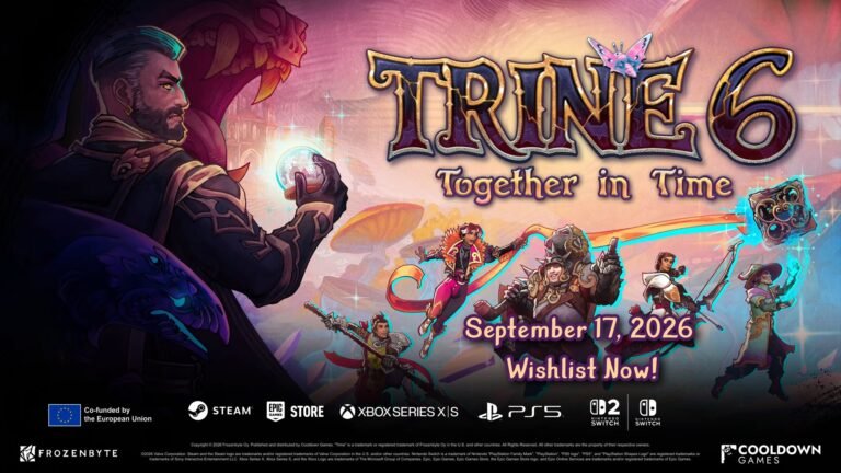 الإعلان عن Trine 6: Together in Time وإصدارها يوم 17 سبتمبر