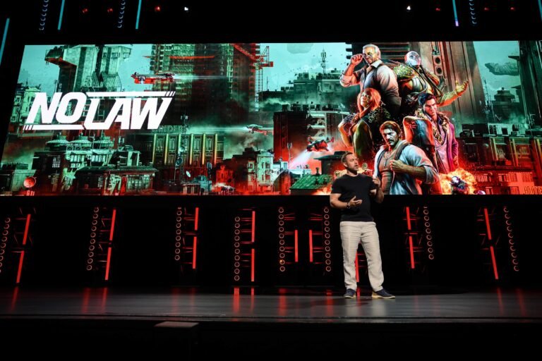 Neon Giant تستعرض بناء مدينة NO LAW المفتوحة باستخدام Unreal Engine 5
