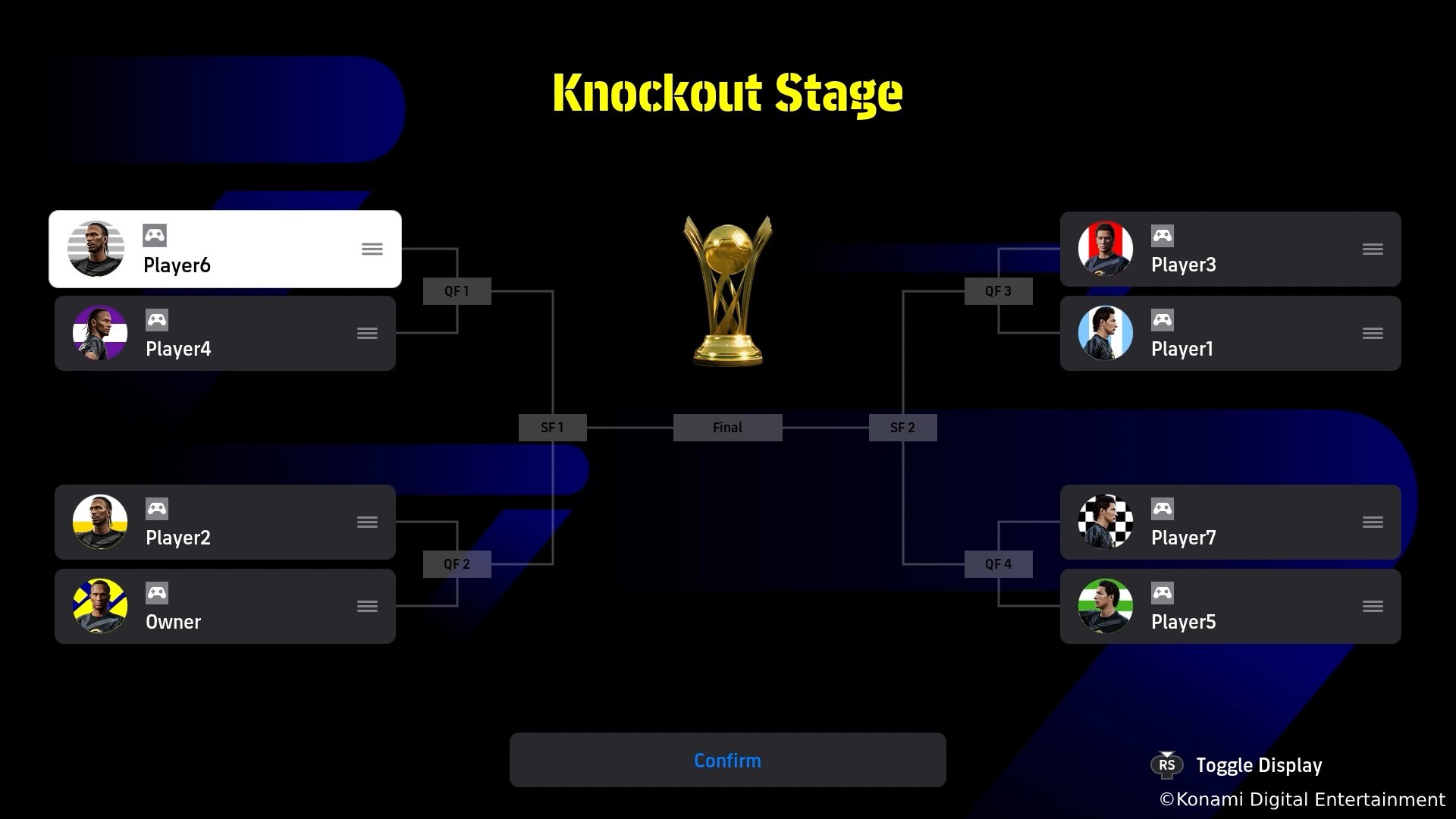 Custom Tournament في eFootball