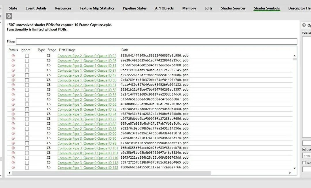 Shader PDB data from alleged GTA VI development capture