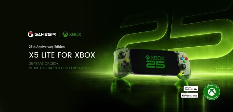 GameSir تكشف X5 Lite for Xbox 25th Anniversary Edition بسعر 44.99 دولار