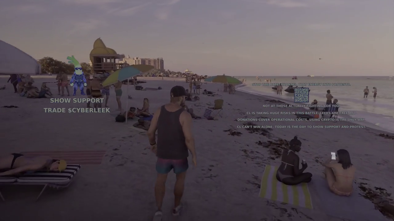 معدات الشاطئ والمظلات في GTA VI