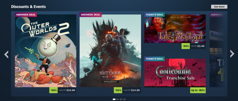 Valve تعلن تغيير طريقة عرض تخفيضات Steam في 2027 لتناسب اهتمامات كل لاعب