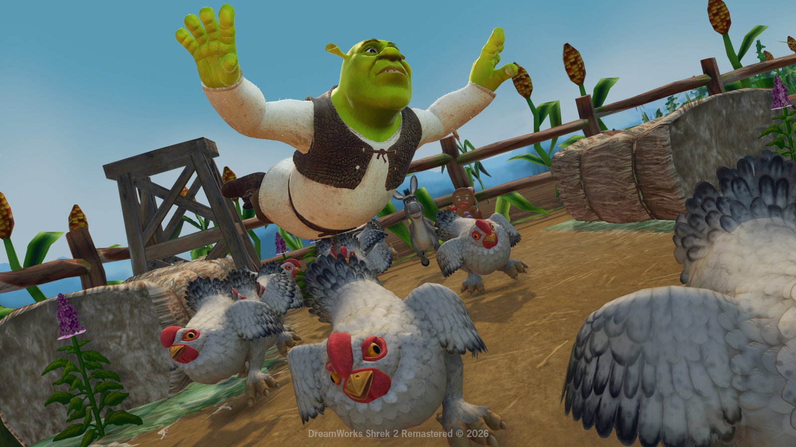 Shrek 2 Remastered - Chickens